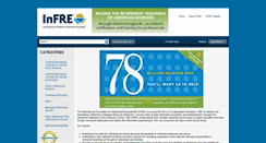 Desktop Screenshot of infre.com